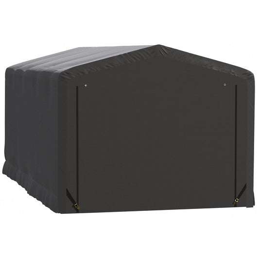 ShelterLogic Portable Garage ShelterLogic | ShelterTube Wind and Snow-Load Rated Garage 10x18x8 Gray SQAACC0103C01001808