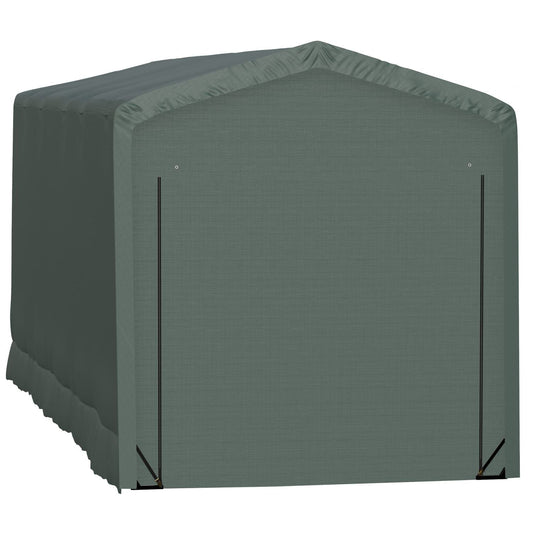 ShelterLogic Portable Garage ShelterLogic | ShelterTube Wind and Snow-Load Rated Garage 14x36x16 Green SQAACC0104C01403616