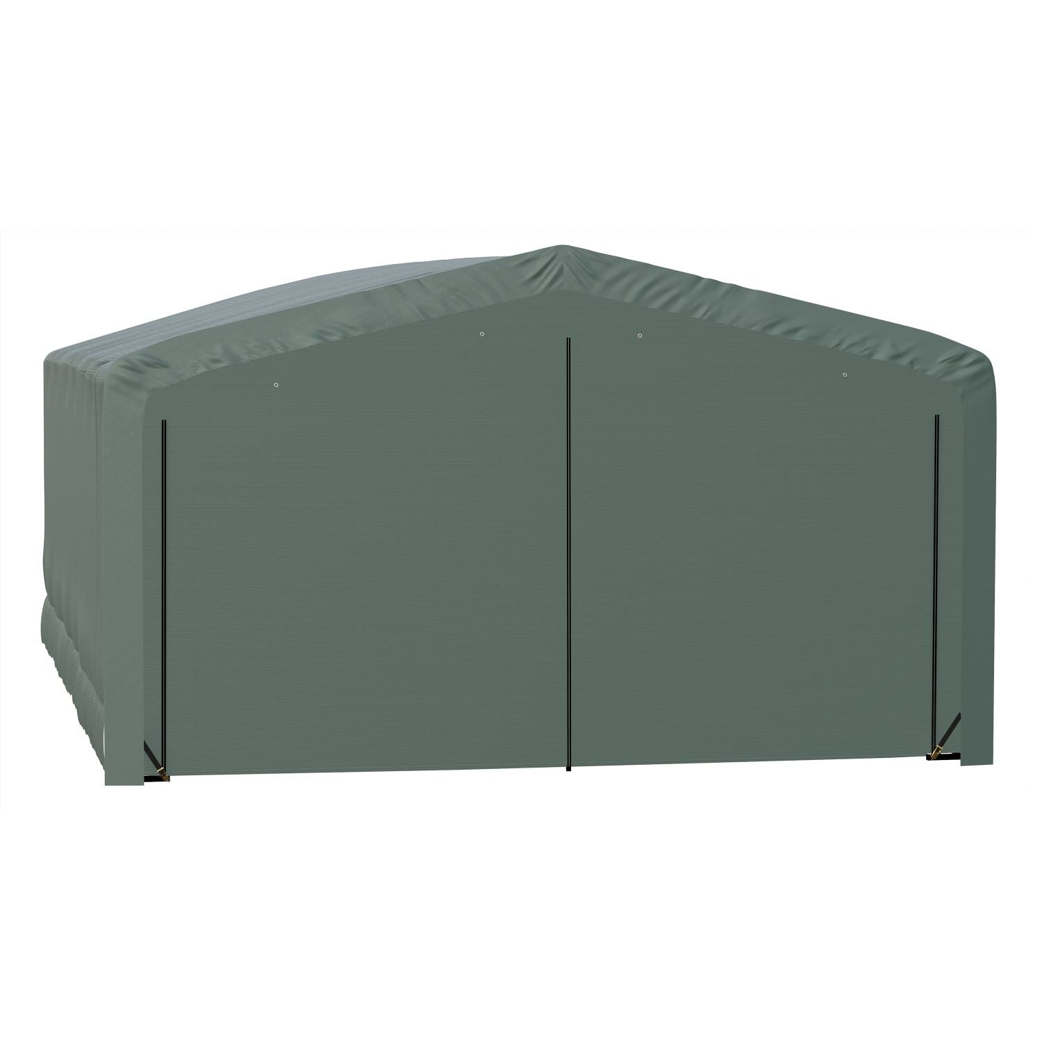 ShelterLogic Portable Garage ShelterLogic | ShelterTube Wind and Snow-Load Rated Garage 20x32x12 Green SQAADD0104C02003212