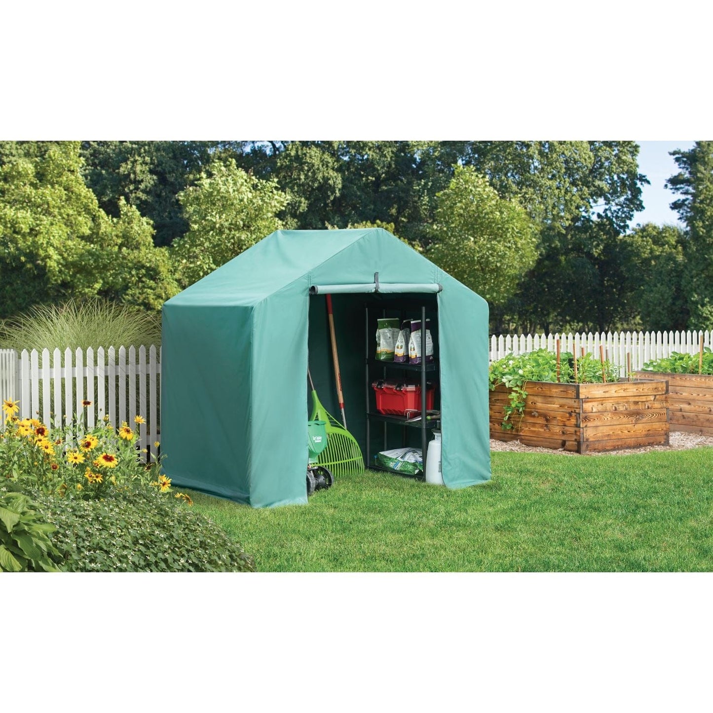 ShelterLogic Portable Greenhouse ShelterLogic | Garden Shed 6 x 4 x 6 ft 70410