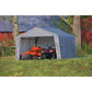 ShelterLogic Shed-in-a-Box 12 x 12 x 8 ft. Gray - mygreenhousestore.com