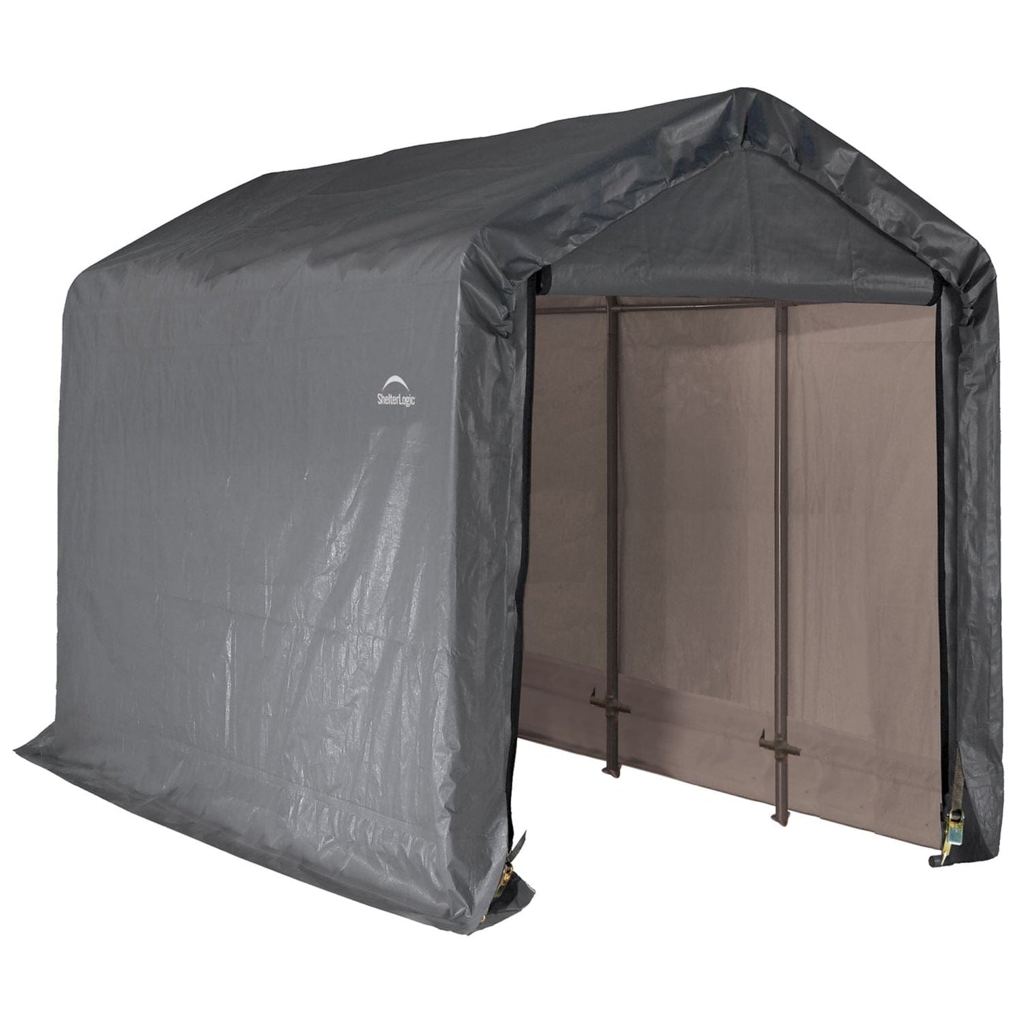 ShelterLogic Shed-in-a-Box 6 x 12 x 8 ft. Gray - mygreenhousestore.com