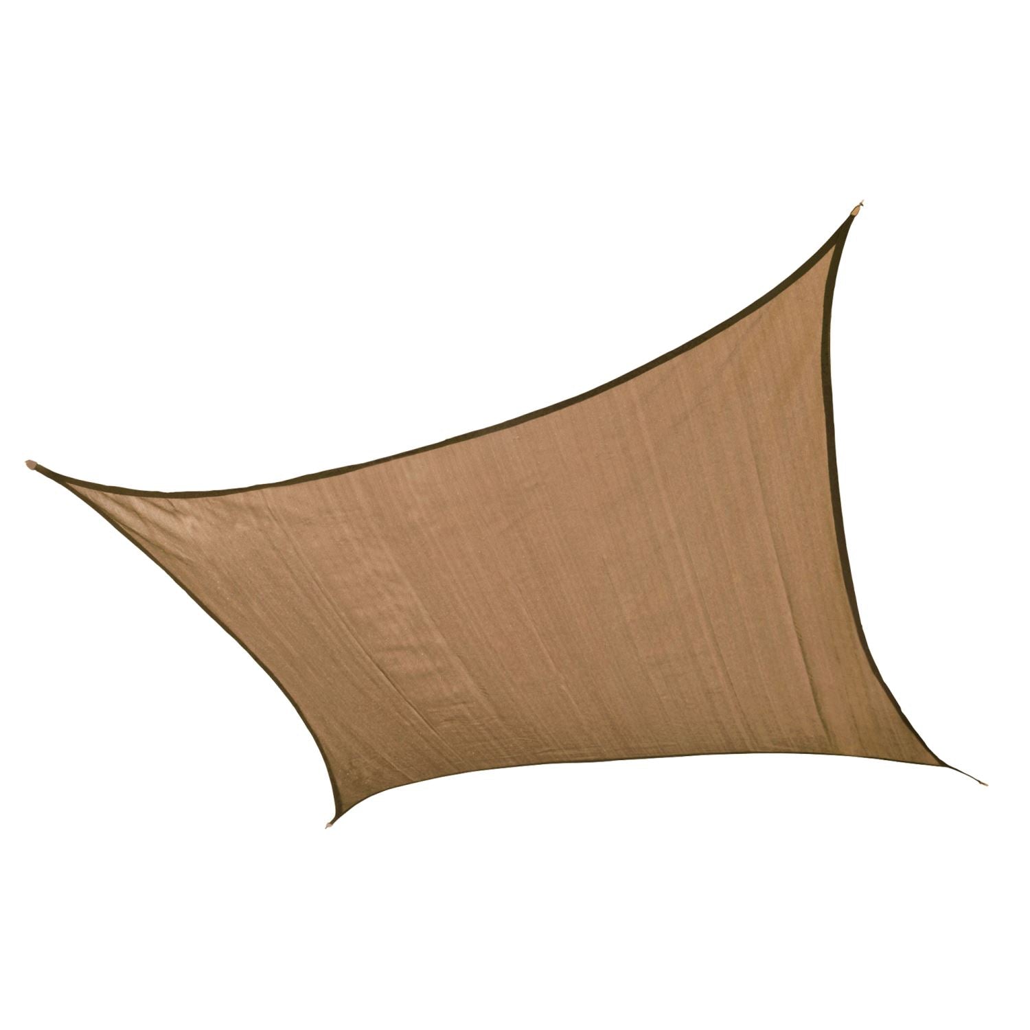 ShelterLogic Sun Shade Products ShelterLogic | Shade Sail Square 12 x 12 ft. Sand (Attachment point/pole not included) 25731