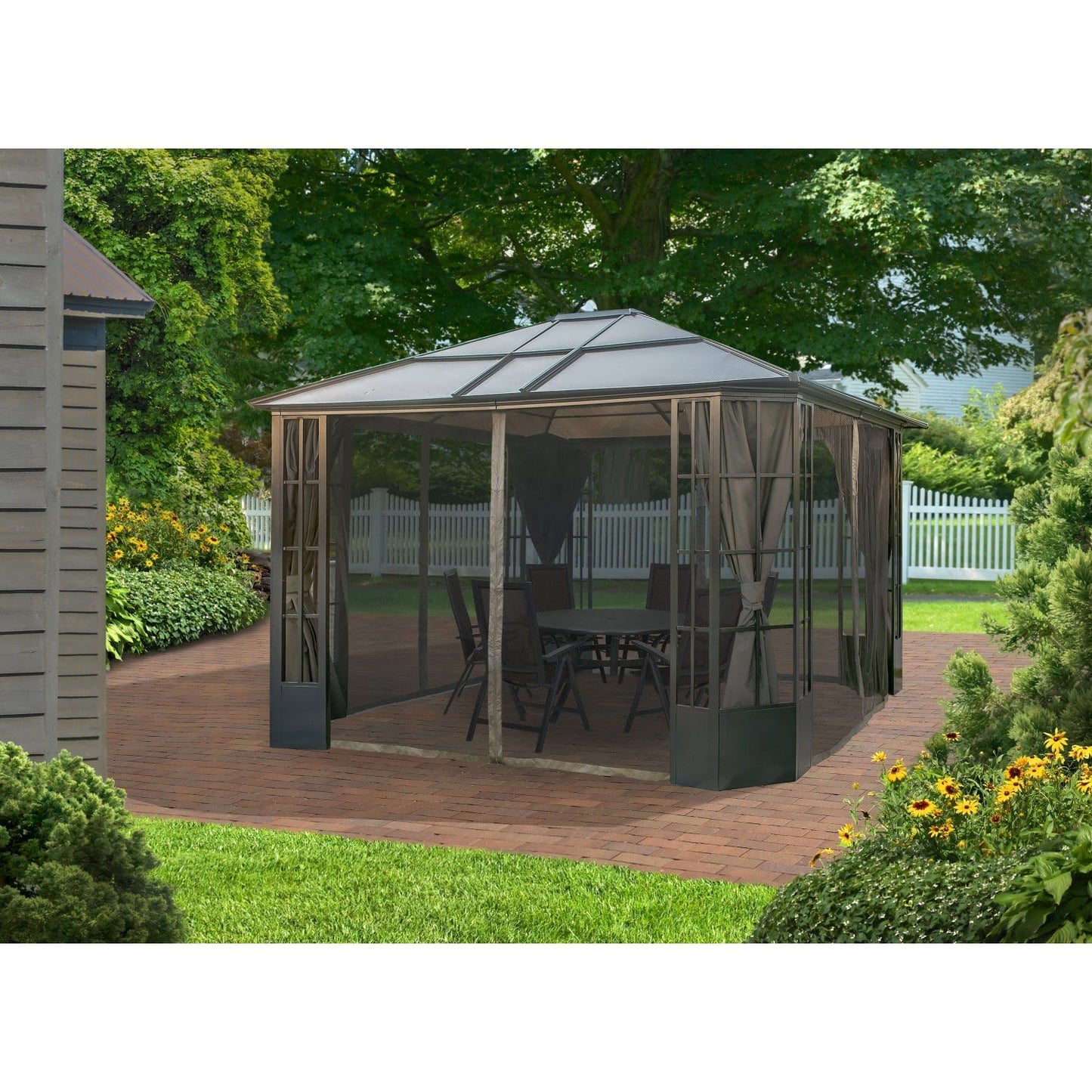 SOJAG Canopies & Gazebos Sojag | Savino 10 ft. x 12 ft. Gazebo 500-9167191