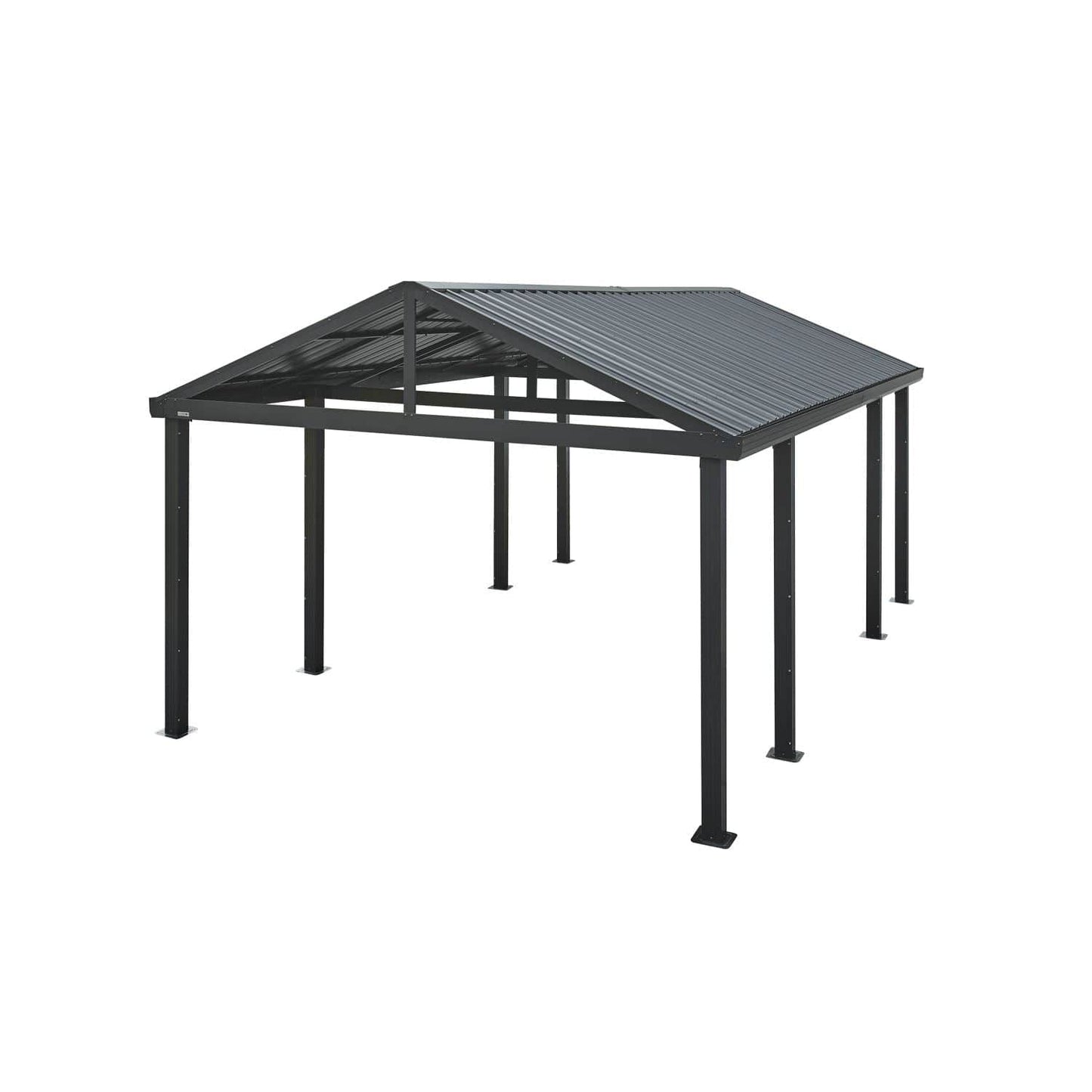 Sojag Carports Sojag | Samara 12x20x9 ft. Carport Dark Grey 500-9165838