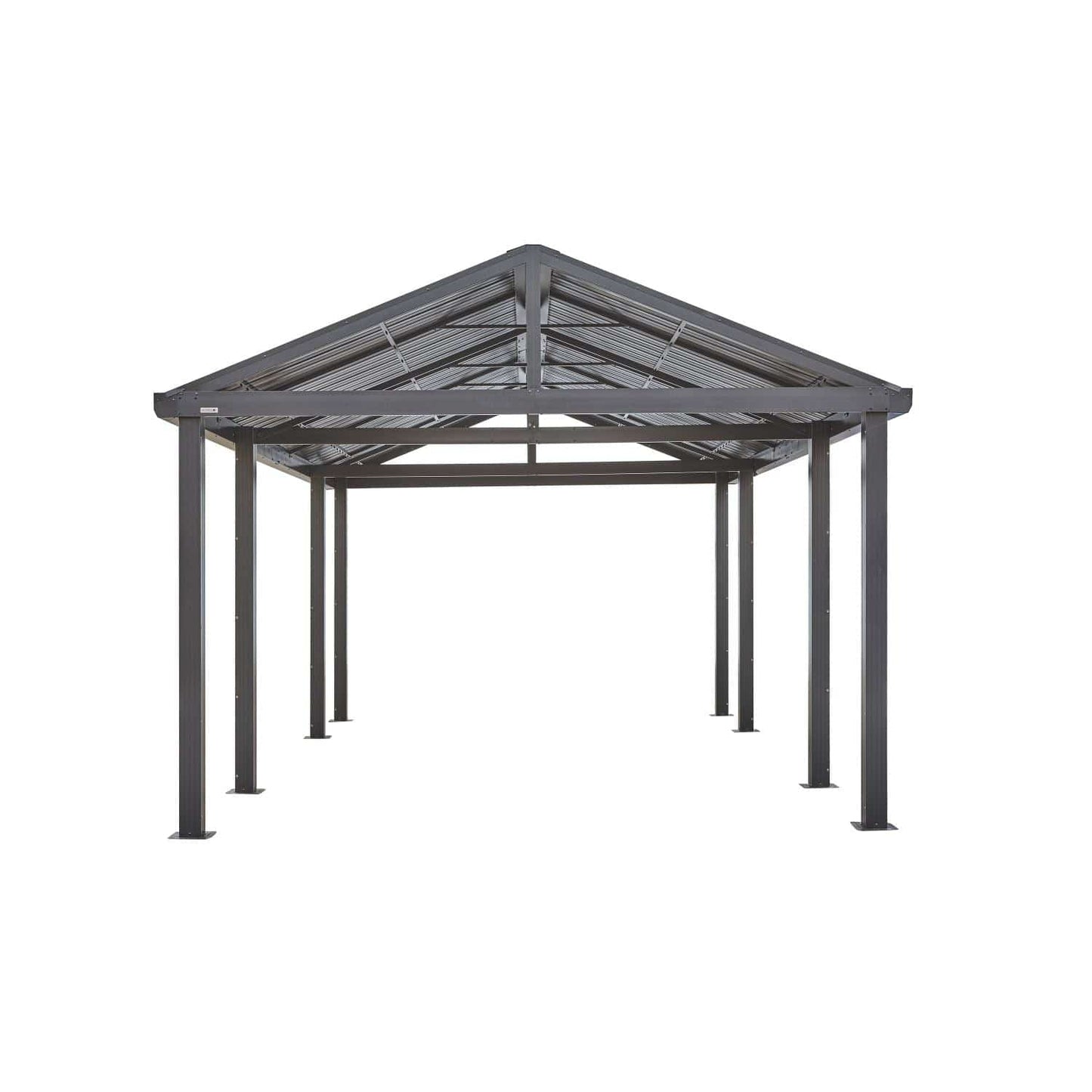 Sojag Carports Sojag | Samara 12x20x9 ft. Carport Dark Grey 500-9165838