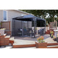 SOJAG Gazebo Accessories Sojag | Turia Grey Polyester Curtains 10 ft. x 12 ft. 135-9168914