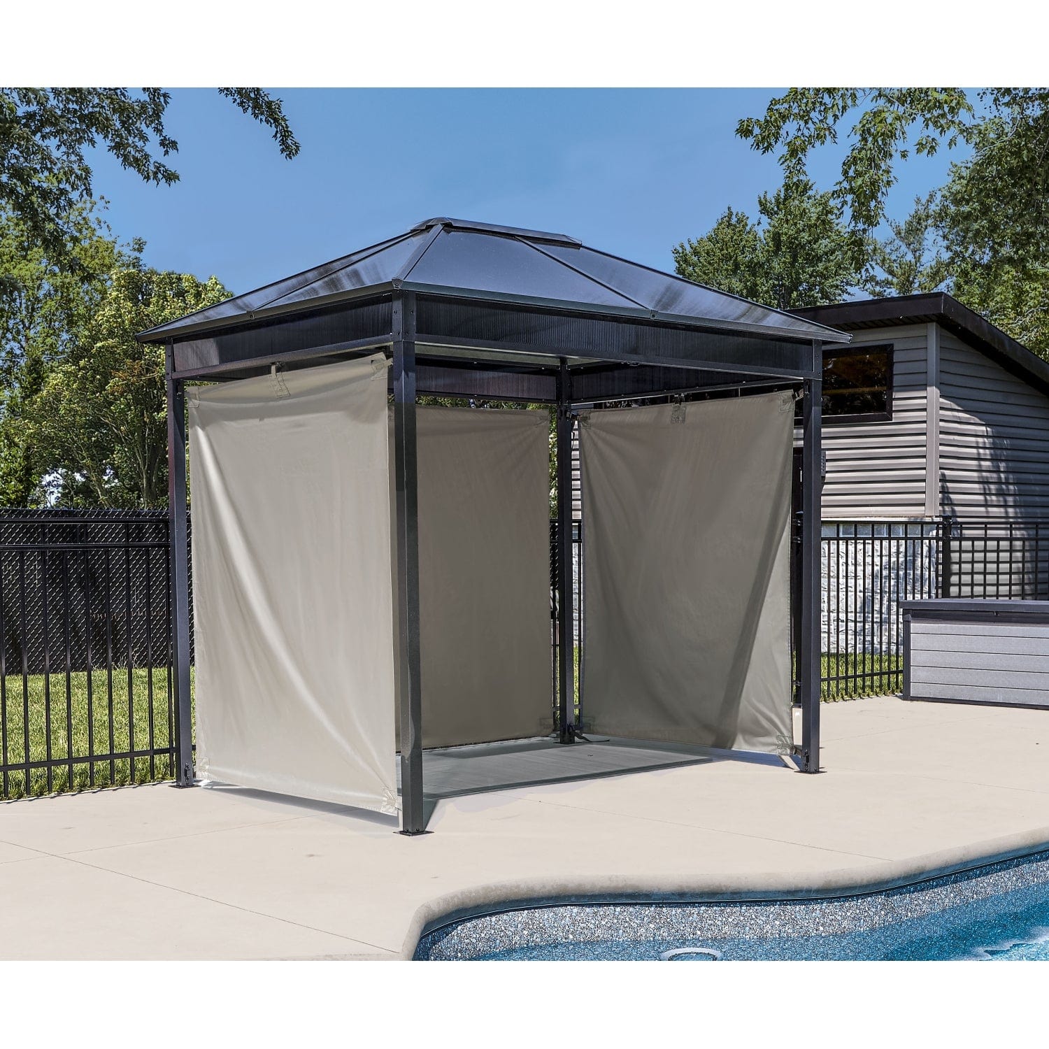 SOJAG Gazebo Sojag | Danxia Cream 7 ft. x 9 ft. Gazebo 309-9168075