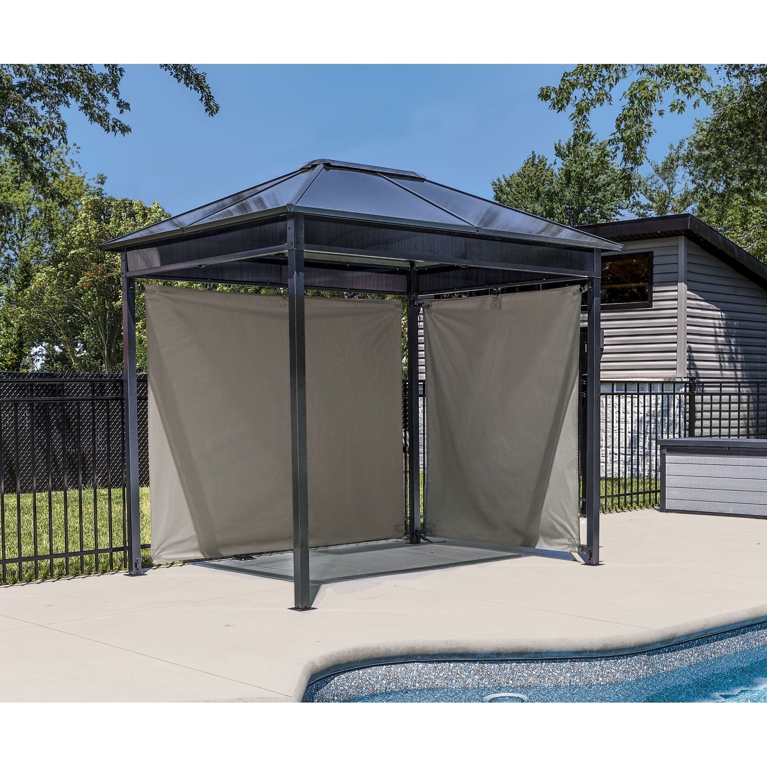 SOJAG Gazebo Sojag | Danxia Cream 7 ft. x 9 ft. Gazebo 309-9168075