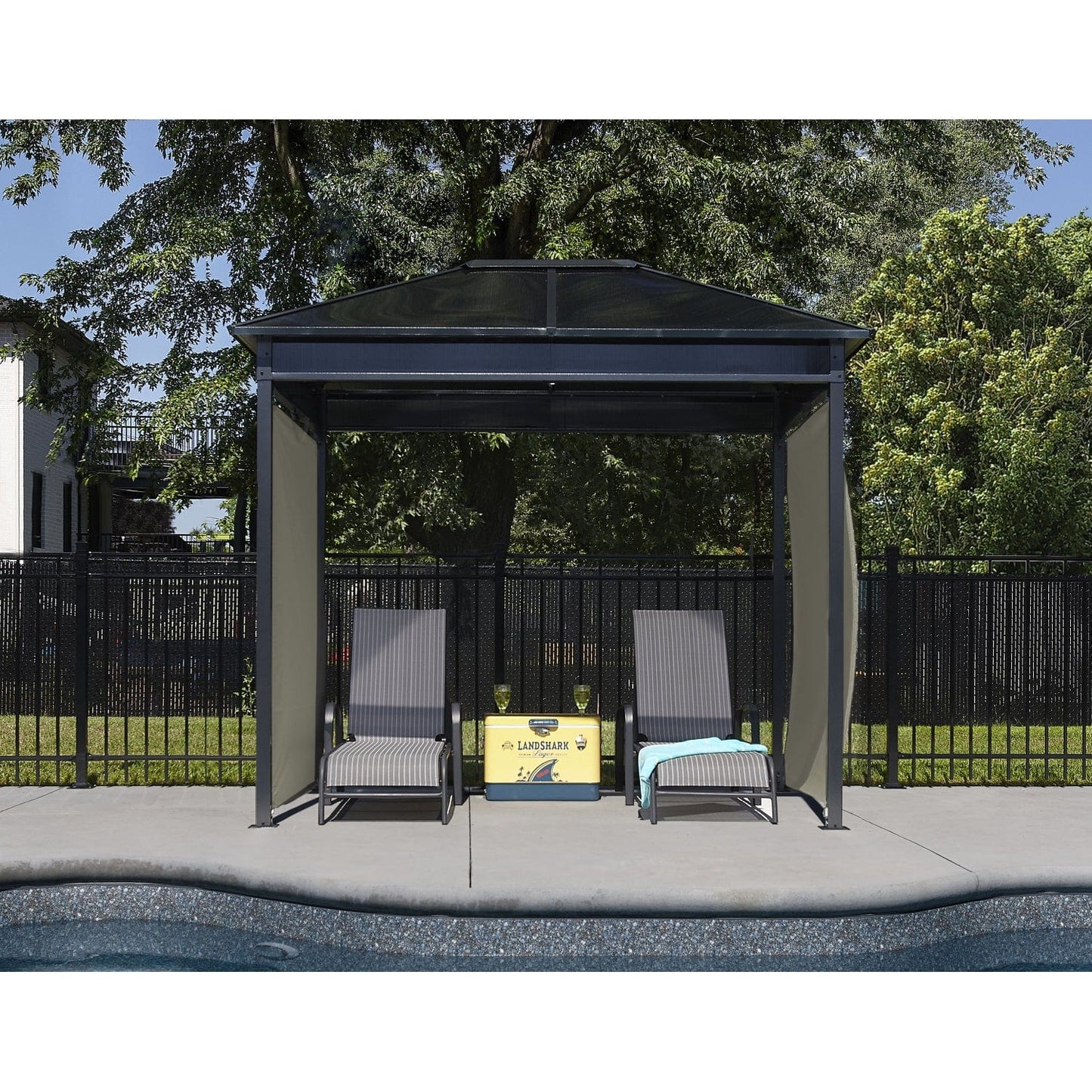 SOJAG Gazebo Sojag | Danxia Cream 7 ft. x 9 ft. Gazebo 309-9168075