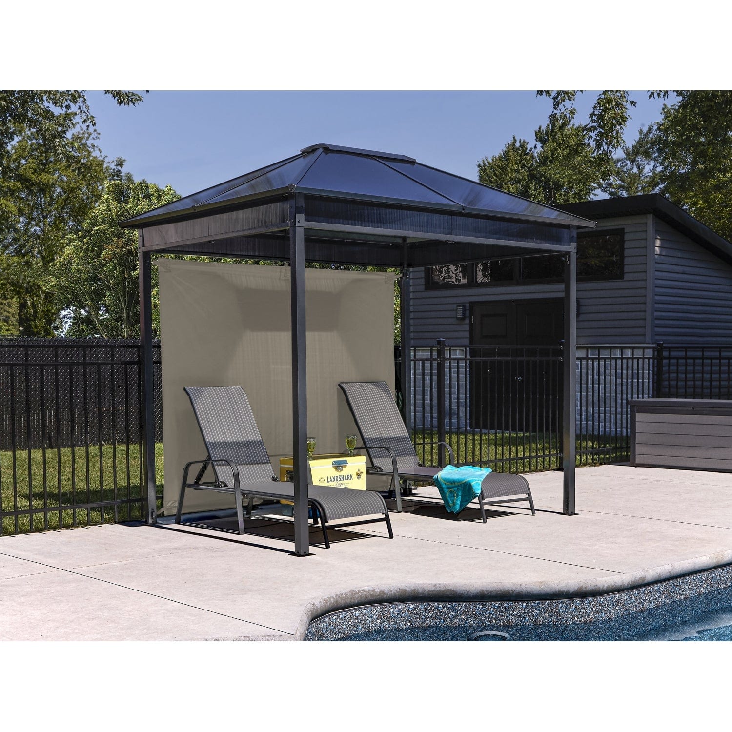 SOJAG Gazebo Sojag | Danxia Cream 7 ft. x 9 ft. Gazebo 309-9168075