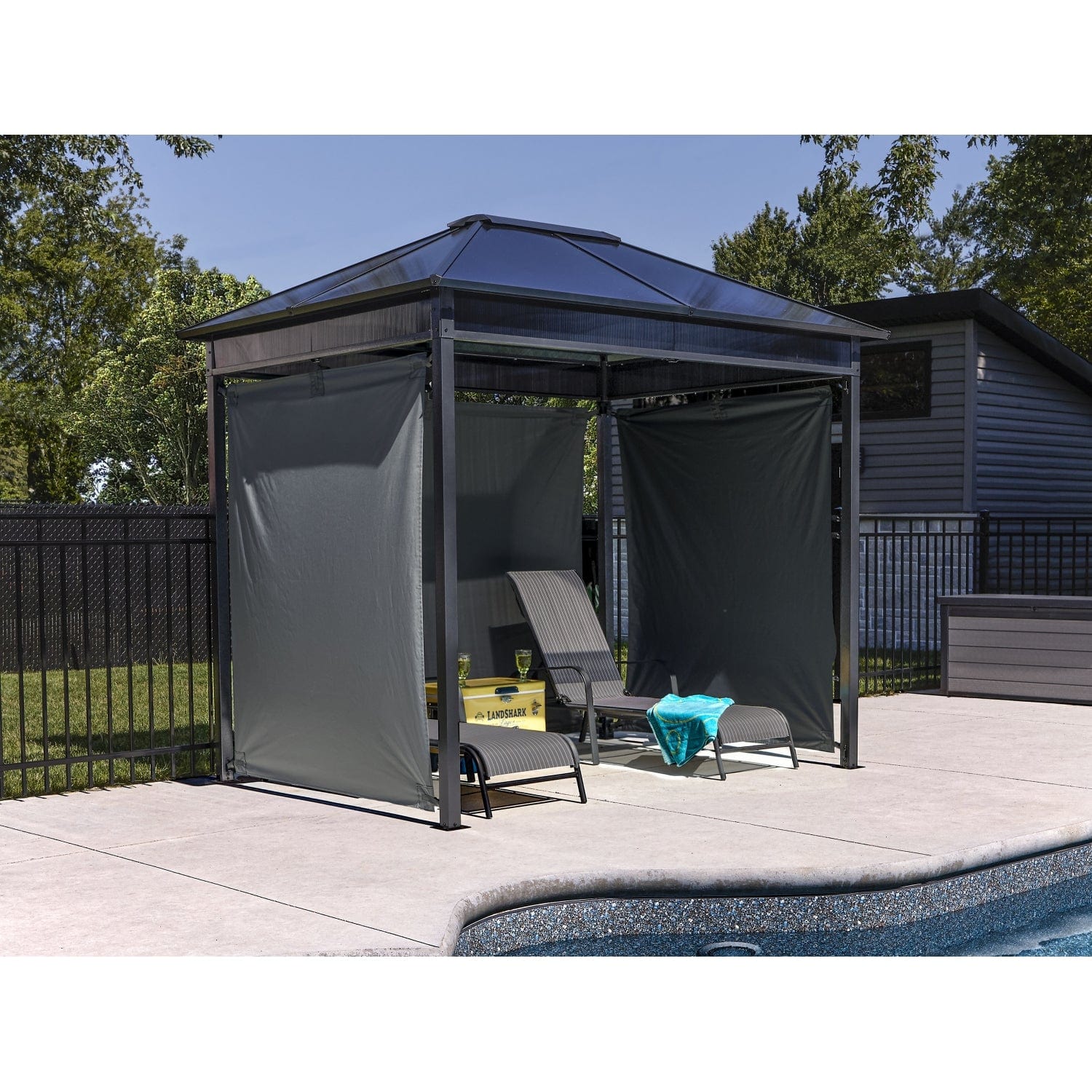 SOJAG Gazebo Sojag | Danxia Grey 7 ft. x 9 ft. Gazebo 309-9168068