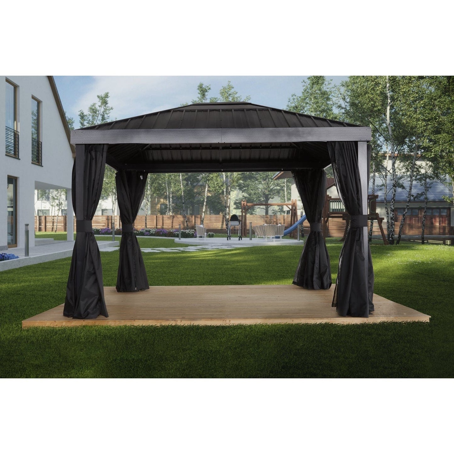 SOJAG Gazebo Sojag | Skylight 10 ft. x 12 ft. Gazebo 500-9168662