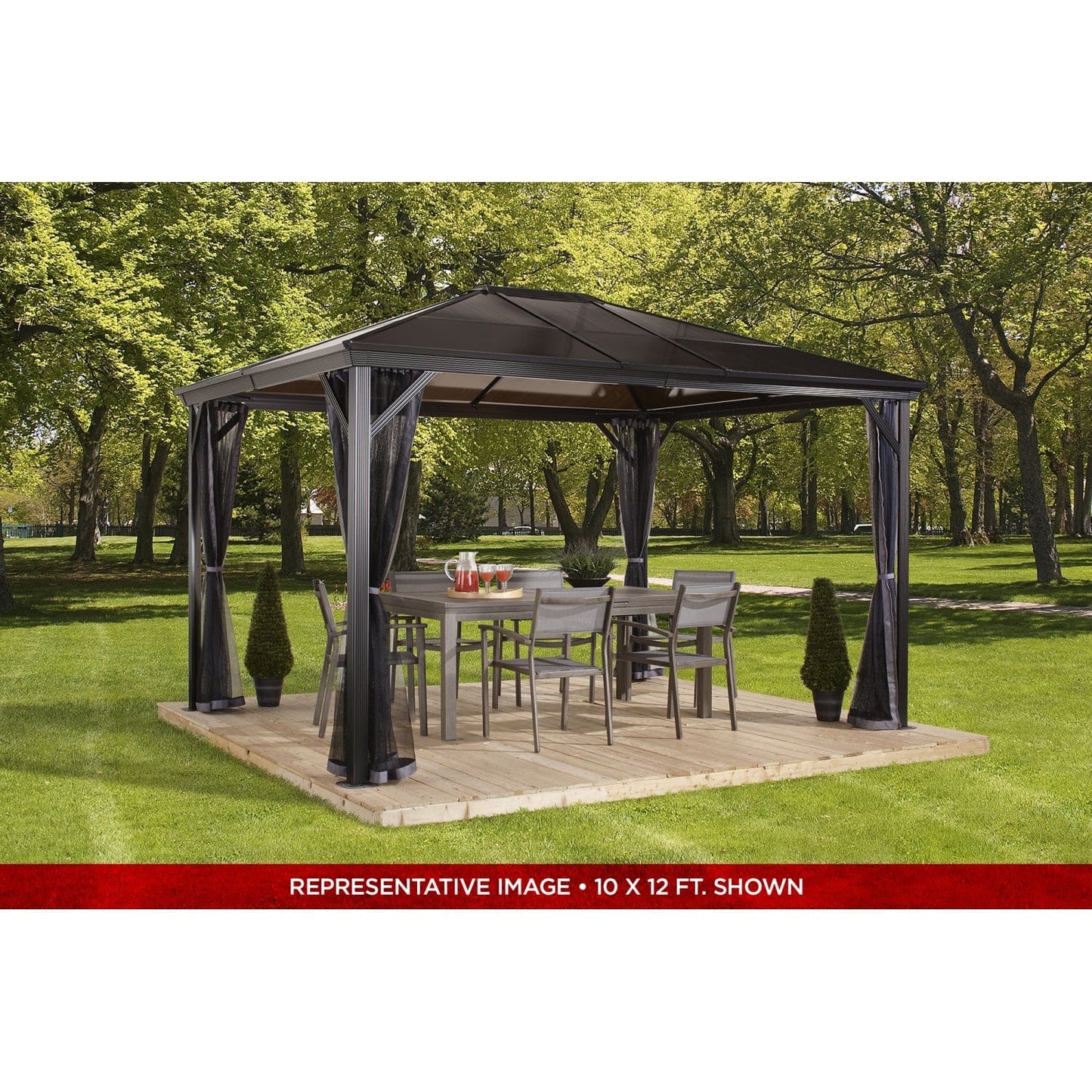 SOJAG Gazebo Sojag | Verona 10 ft. x 10 ft. Gazebo 310-9168464