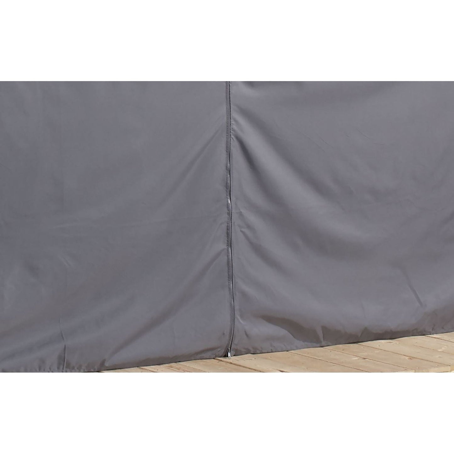 Sojag Curtains for Verona 10' x 14' Grey Spun - Gazebo Not Included - mygreenhousestore.com