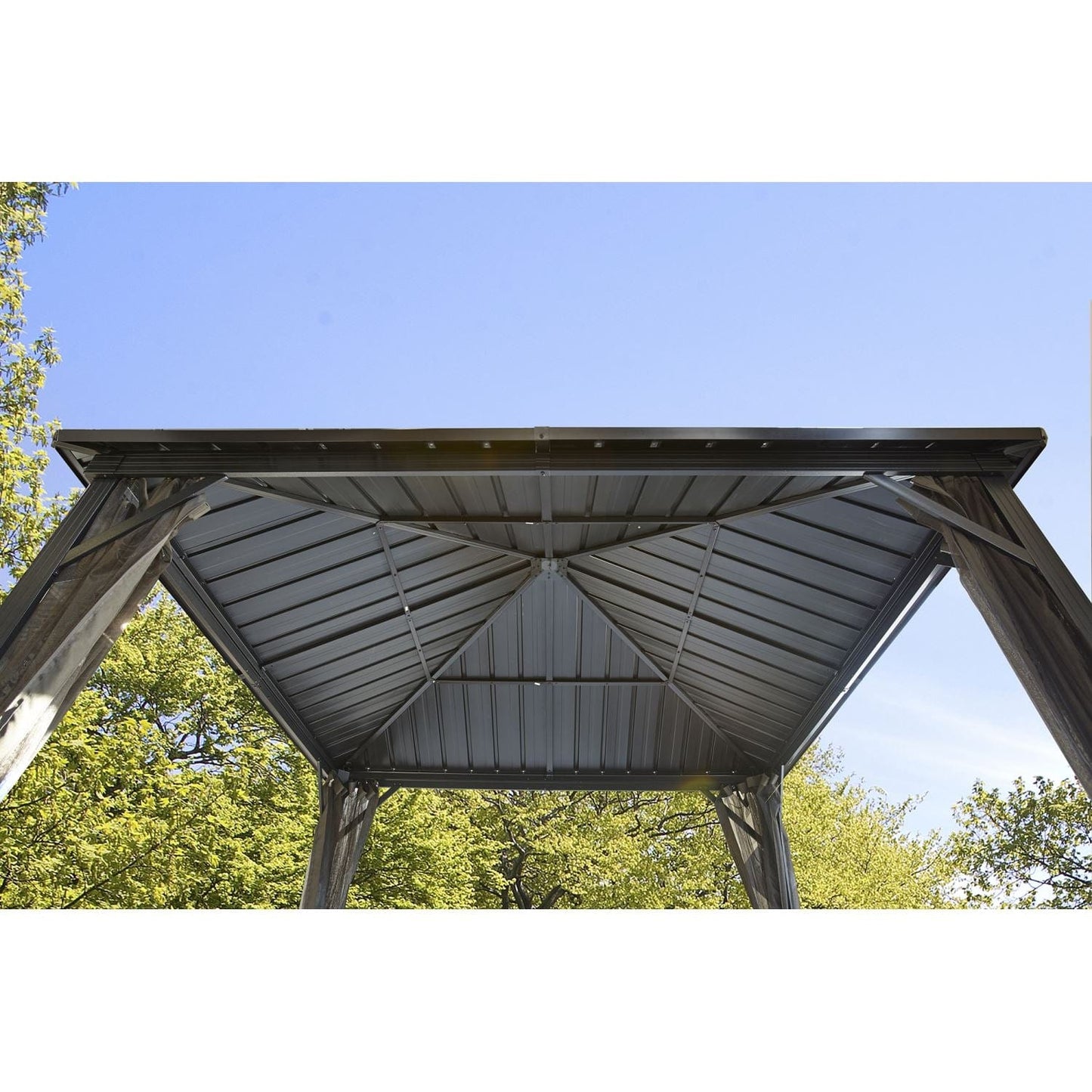 Sojag Dakota Hardtop Gazebo 10' x 12' - mygreenhousestore.com