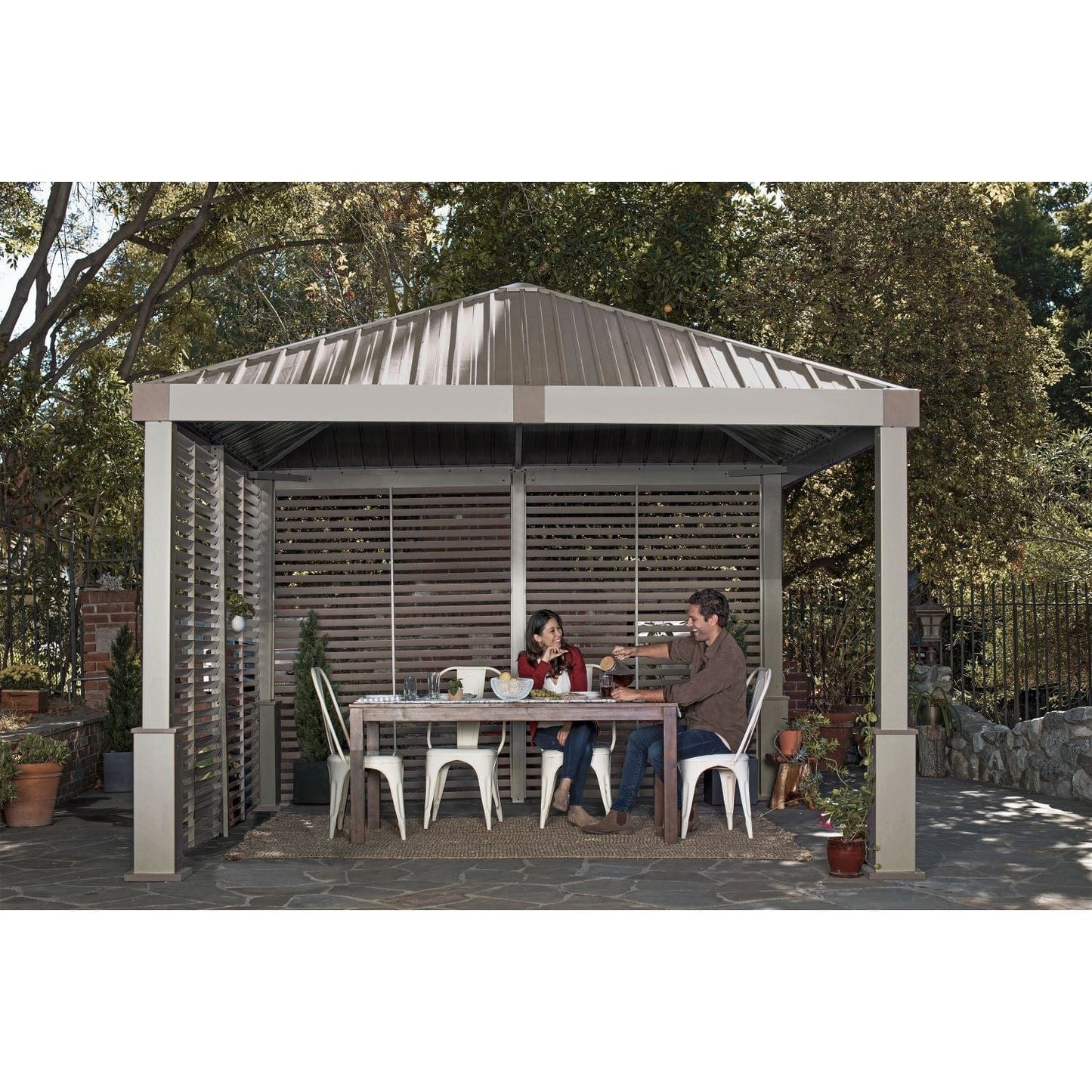 Sojag Hardtop Gazebos Sojag | Nanda Gazebo 12 x 12 ft 500-9168013