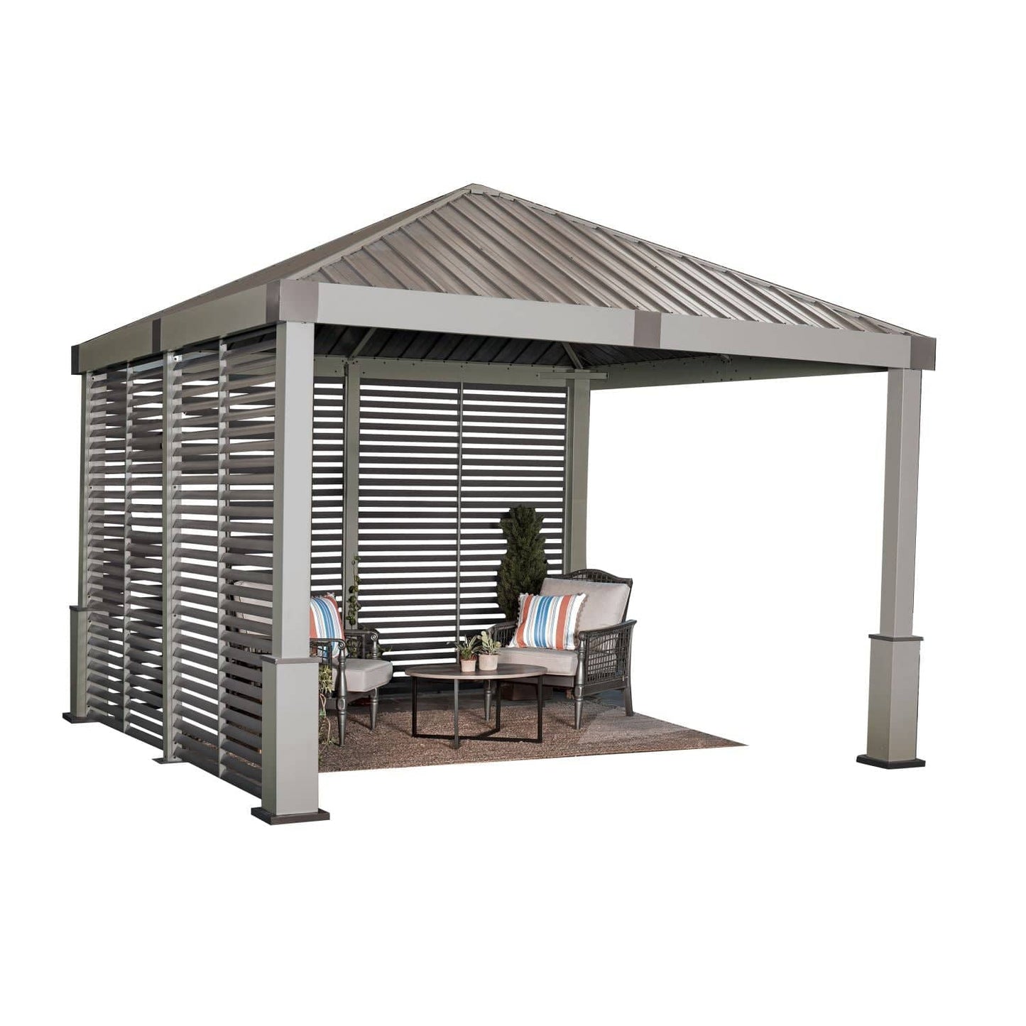 Sojag Hardtop Gazebos Sojag | Nanda Gazebo 12 x 12 ft 500-9168013