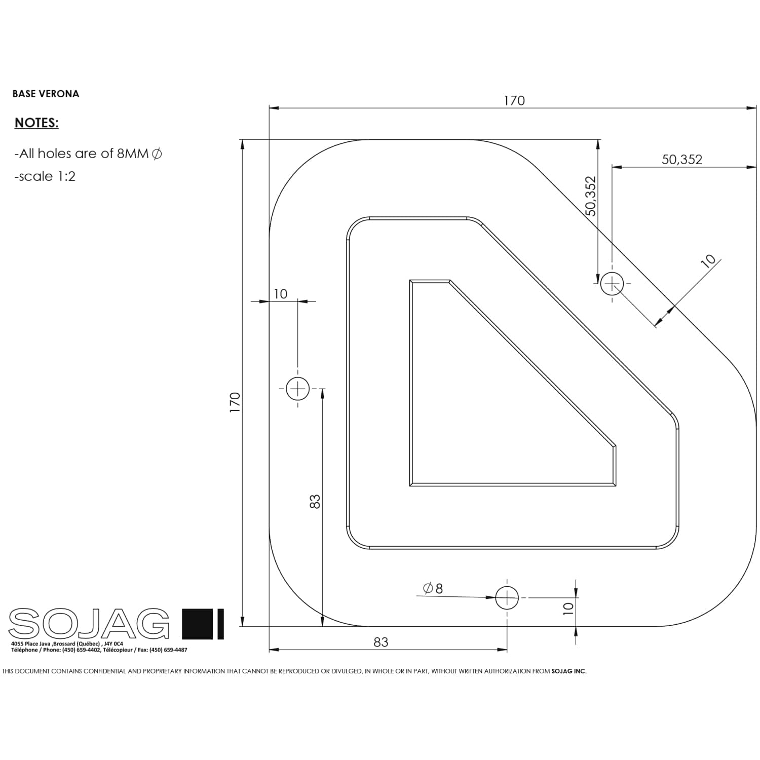 Sojag Hardtop Gazebos Sojag | Verona Hardtop Gazebo 10' x 14' PC 6mm Roof #77 314-9160734