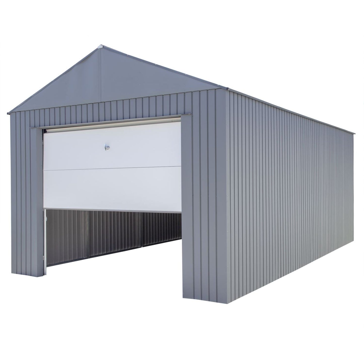 SOJAG METAL GARAGE KIT Sojag | Everest Garage 12 x 20 ft. in Charcoal GRC1220