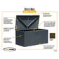 Spacemaker Deck Box Spacemaker | Deck Box 134.5 Gallon Anthracite DBBWAN