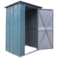 Spacemaker Metal Storage Shed Kit Spacemaker | Patio Shed, 4' x 3' Juniper Berry CY43JB22