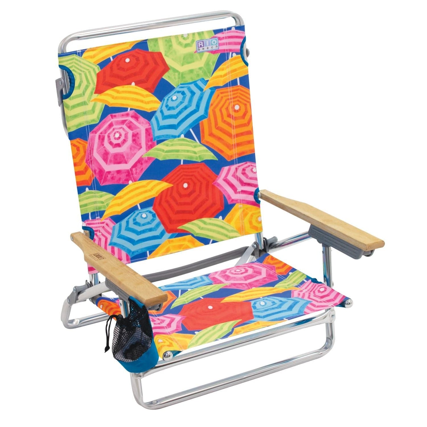 The Fulfiller Beach Chair RIO Beach | Classic 5-Position Lay-Flat Beach Chair - Print SC592-900-1