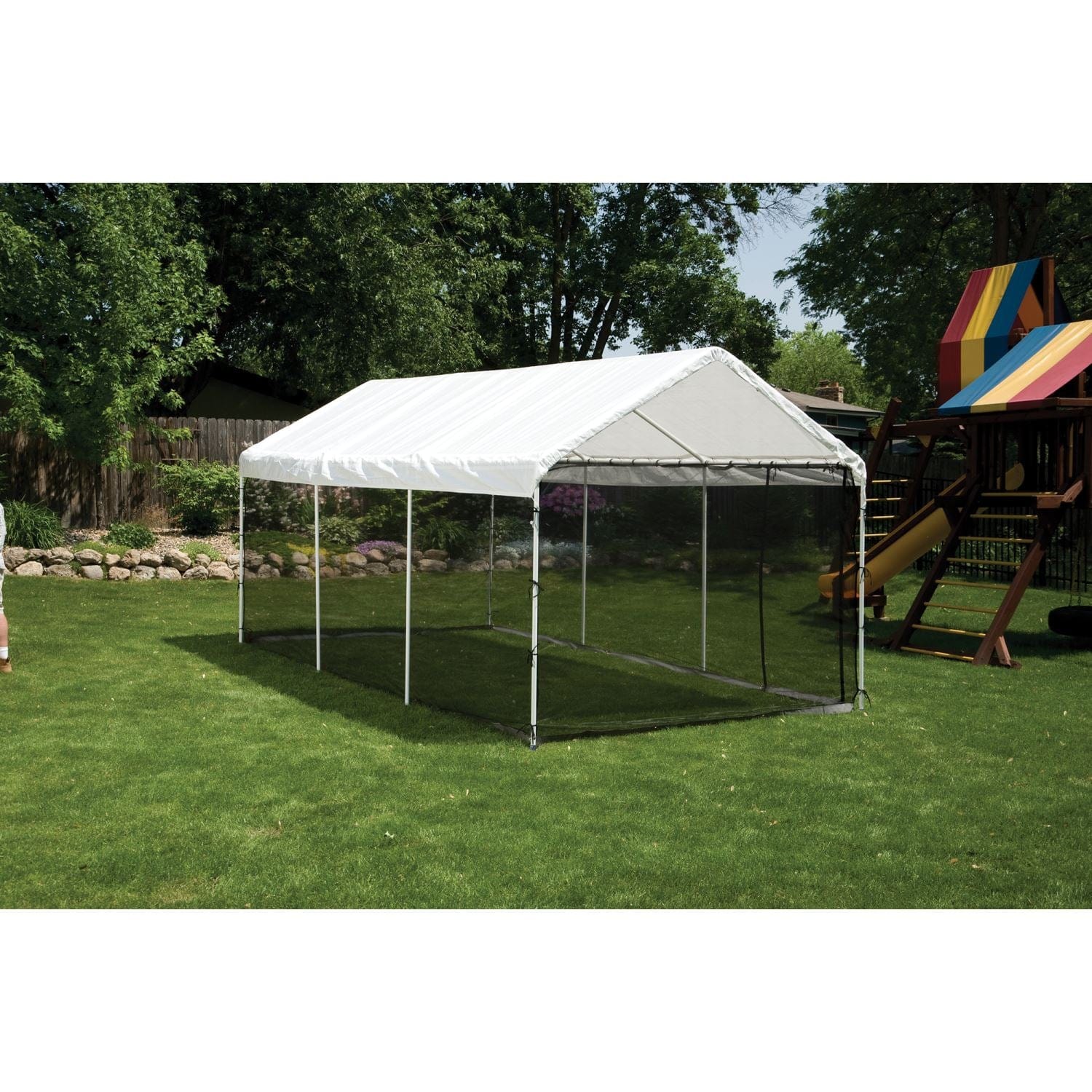 The Fulfiller Canopies ShelterLogic | MaxAP Canopy 2-in-1 Screen Kit 10x20 ft. 23531