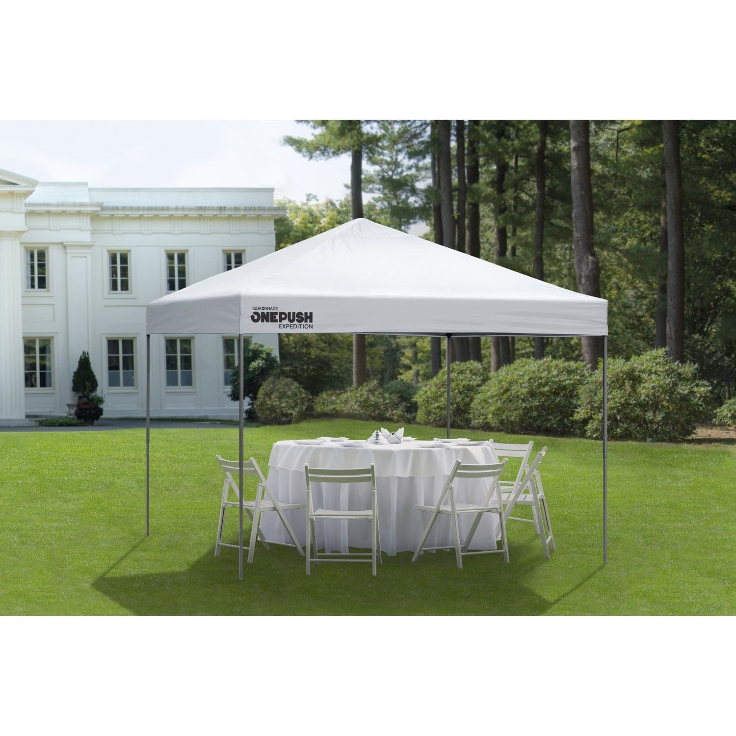 Quik Shade Expedition EX100 One Push 10 x 10 Straight Leg Canopy MyGreenhouseStore