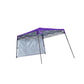 The Fulfiller Pop Up Canopies Quik Shade | Go Hybrid 6' x 6' Slant Leg Canopy - Purple 167521DS