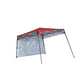 The Fulfiller Pop Up Canopies Quik Shade | Go Hybrid 6' x 6' Slant Leg Canopy - Red 167519DS
