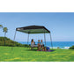 The Fulfiller Pop Up Canopies Quik Shade | Solo Steel 72 11' x 11' Slant Leg Canopy - Black 164296DS