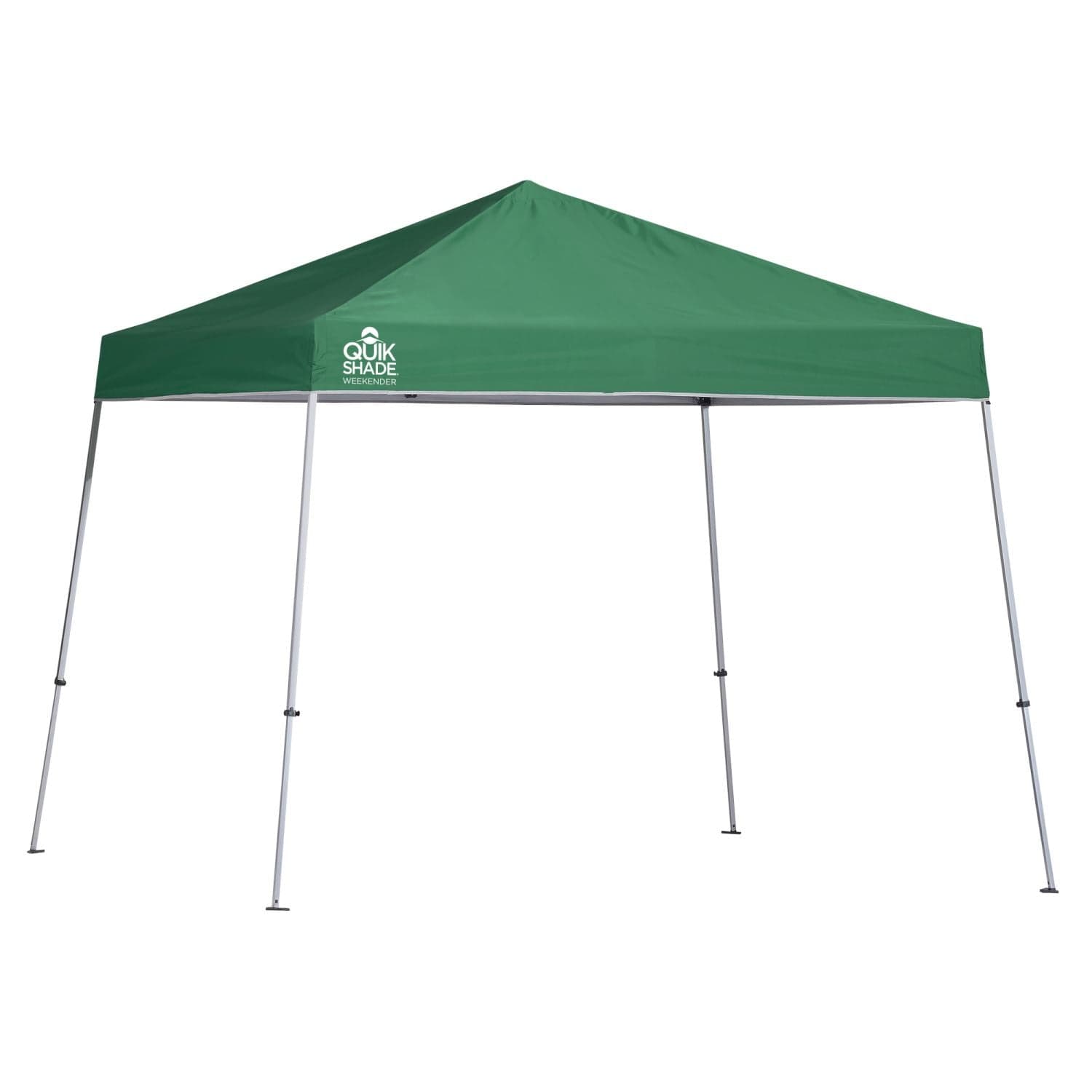 The Fulfiller Pop Up Canopies Quik Shade | Weekender Elite WE81 12' x 12' Slant Leg Canopy - Green 167516DS