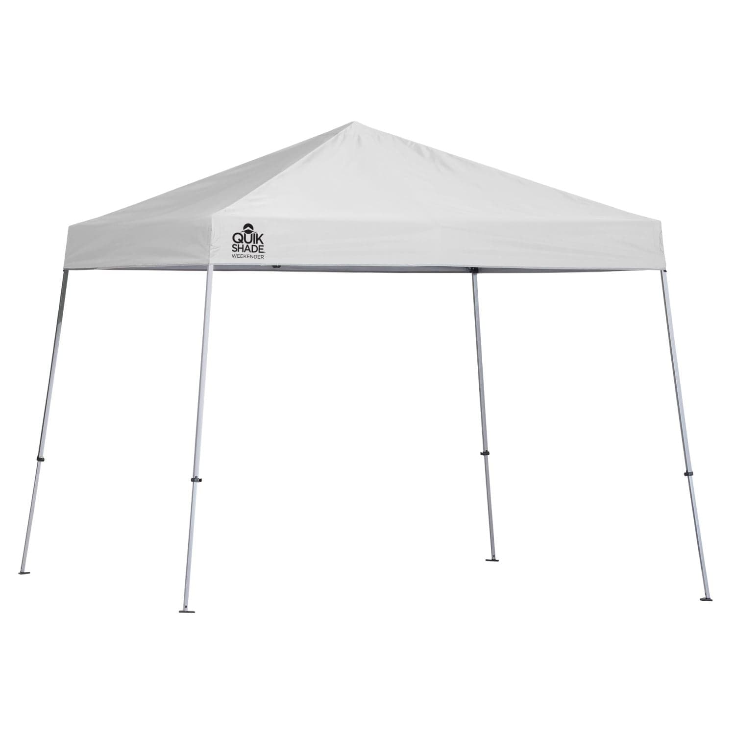 The Fulfiller Pop Up Canopies Quik Shade | Weekender Elite WE81 12' x 12' Slant Leg Canopy - White 167514DS