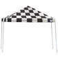 The Fulfiller Pop-Up Canopies ShelterLogic | Pop-Up Canopy HD - Straight Leg 12 x 12 ft. Checkered Flag 22543