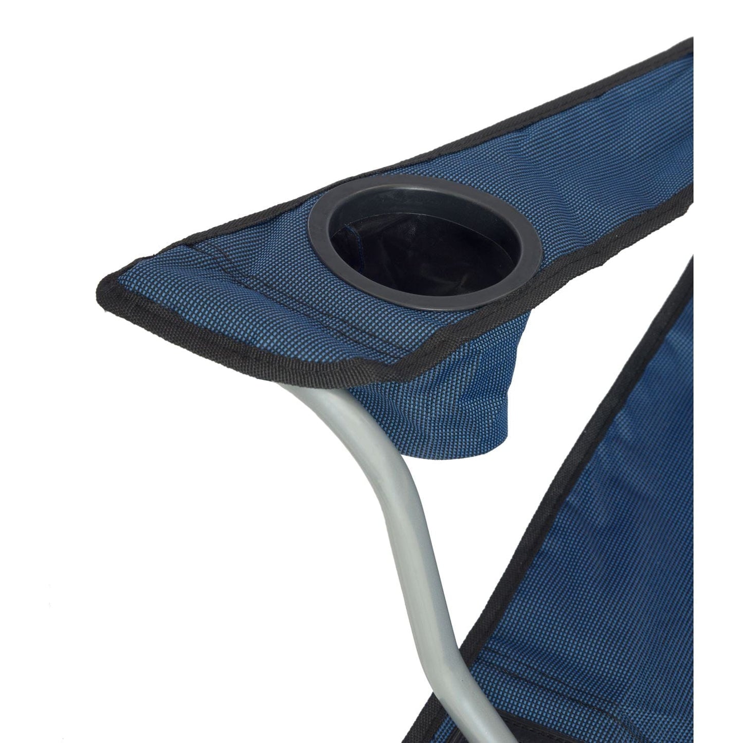 The Fulfiller Portable Chairs Quik Chair | Deluxe Folding Chair - Navy/Black 137622DS