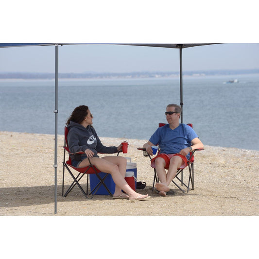 The Fulfiller Portable Chairs Quik Chair | Folding Chair - Red 146115DS