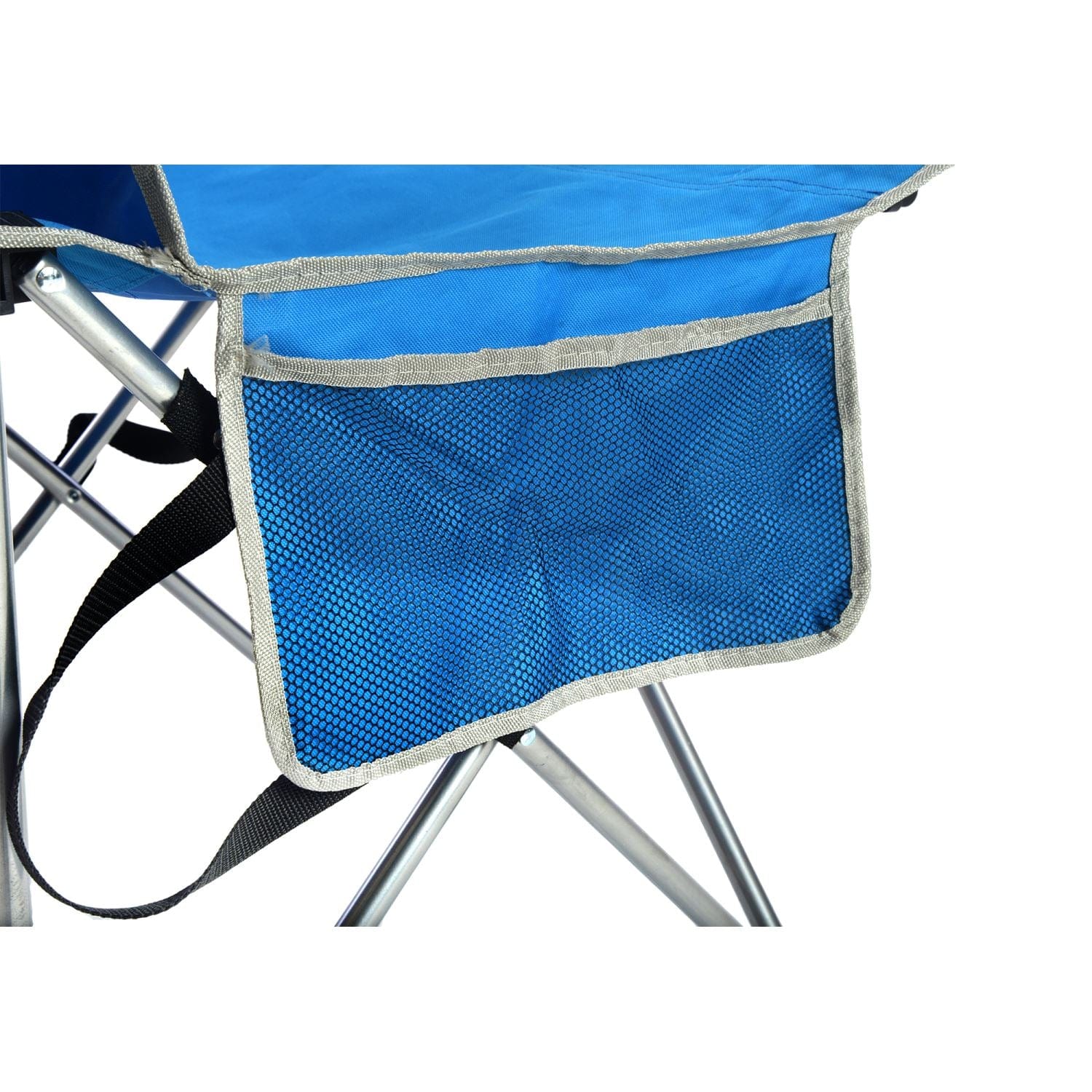 The Fulfiller Portable Chairs Quik Chair | Full Size Shade Folding Chair - Royal Blue 160048DS