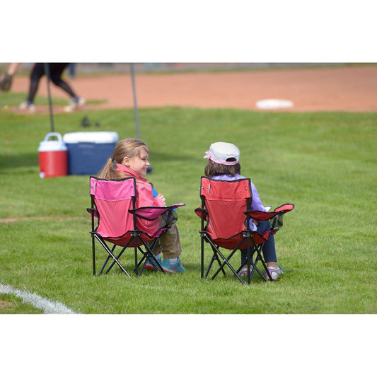 The Fulfiller Portable Chairs Quik Chair | Kid's Folding Chair - Red 167563DS